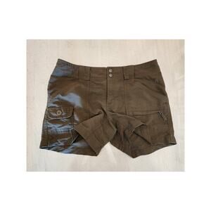 The North Face Nylon Women's Cargo Shorts SZ 8 Outdoors Hiking Nature